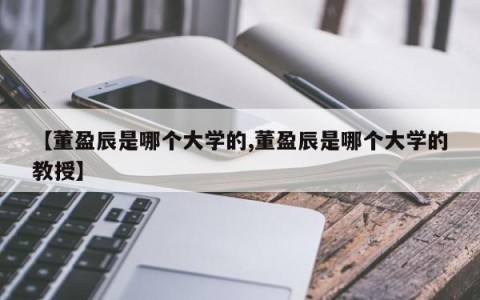 【董盈辰是哪个大学的,董盈辰是哪个大学的教授】